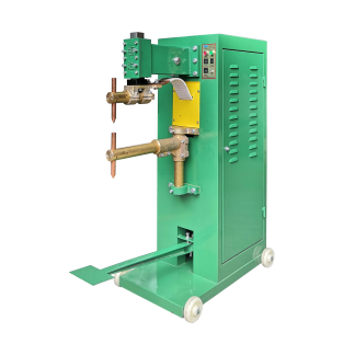 Foot Pedal Spot Welding Machine with Vertical Plunge Mechanism